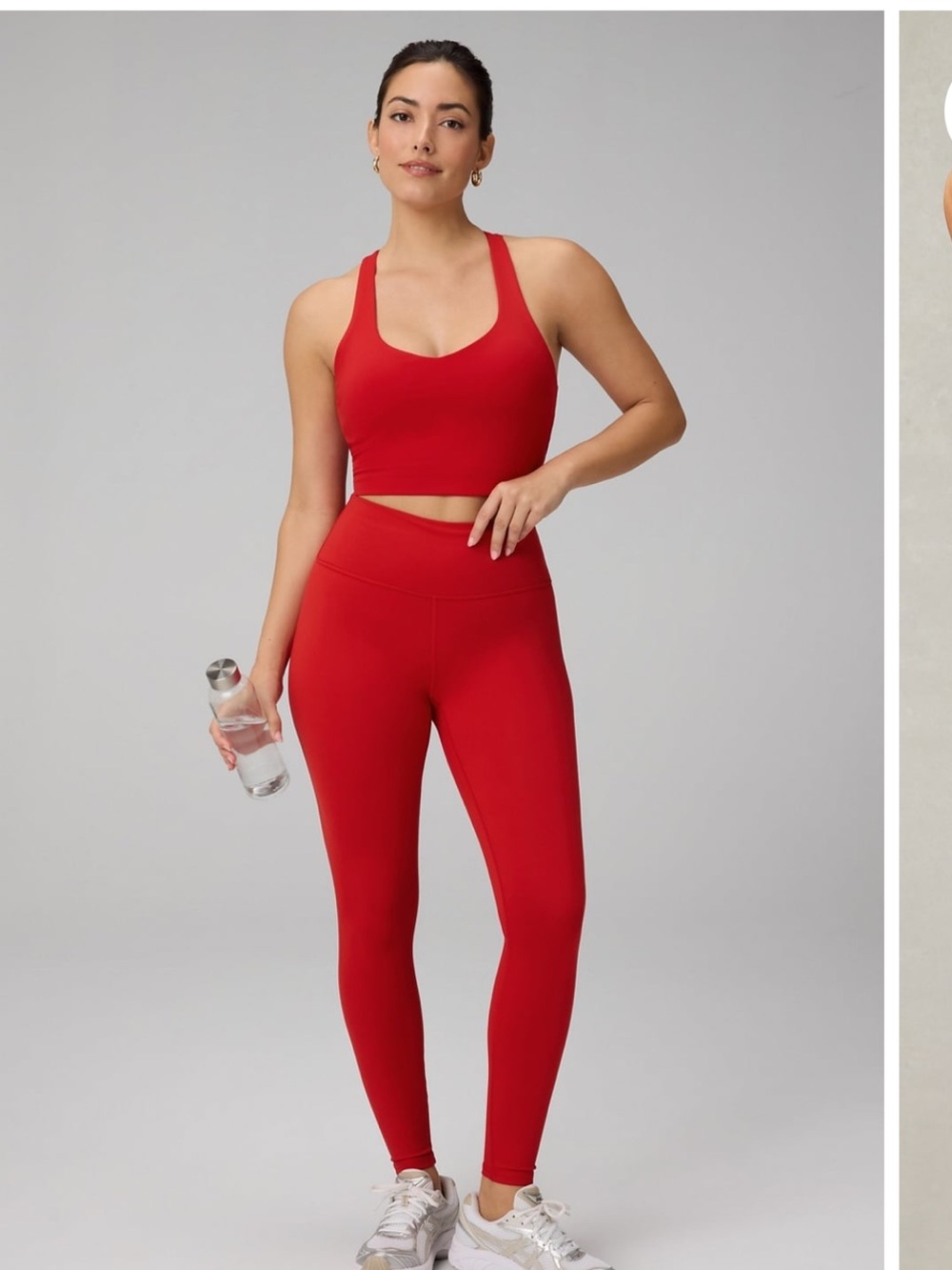 SET Anywhere Cropped Built-In Bra Tank + Define High-Waisted Legging